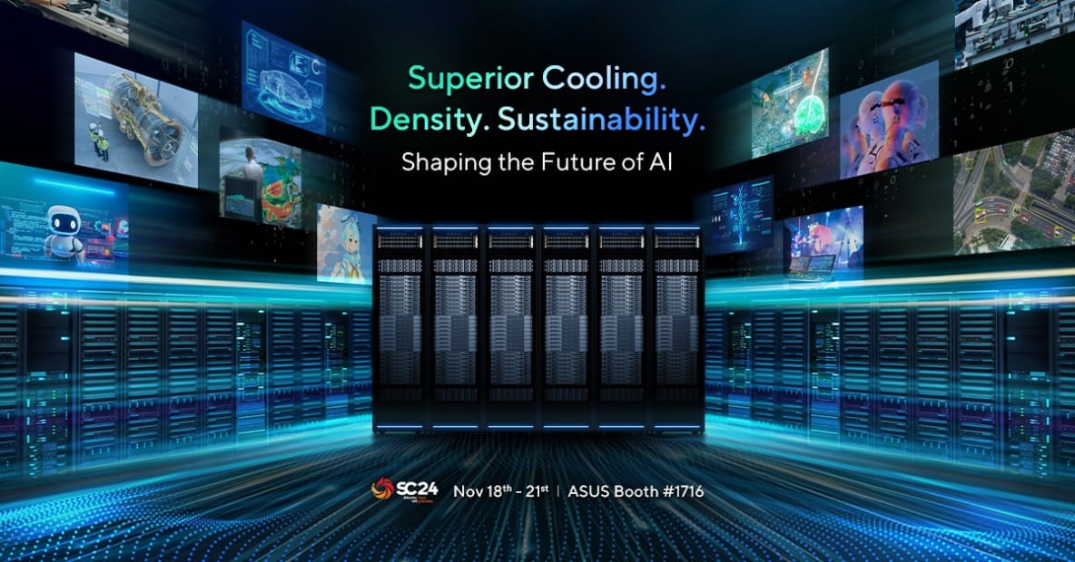 ASUS showcases new NVIDIA-based AI/HPC infrastructure solutions at SC24