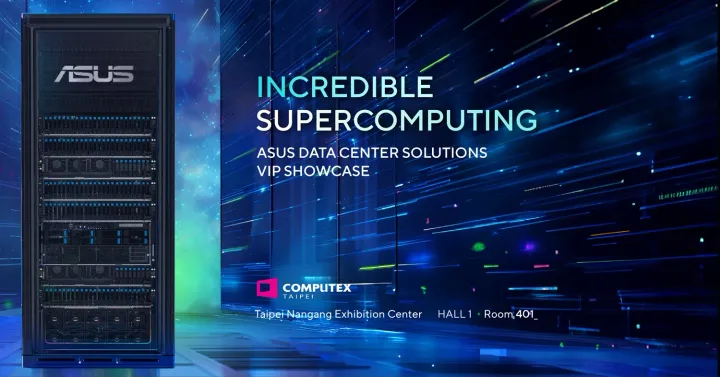 Brand new range of HPC and AI computing servers/storages from ASUS debut at COMPUTEX 2024