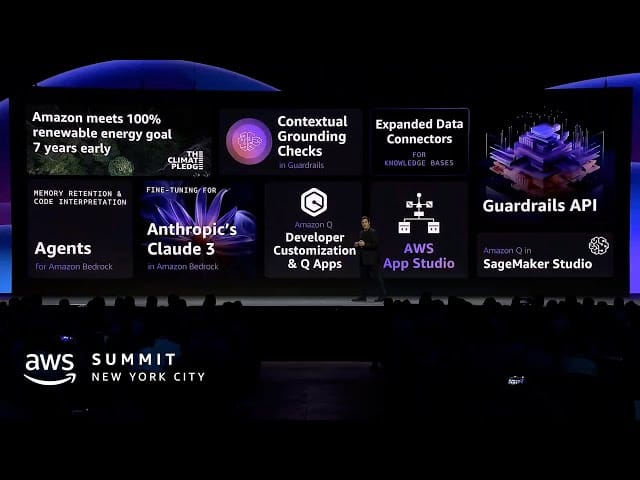 AWS Summit New York 2024 News Roundup - Gen AI for everyone, and everywhere possible