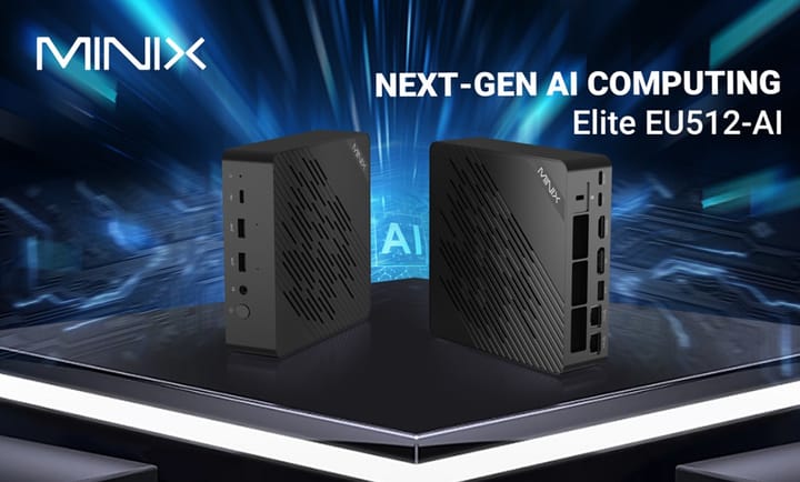 Minix Unveils Next-Gen AI Computing with Elite EU512-AI and Elite EU715-AI Product Lineup