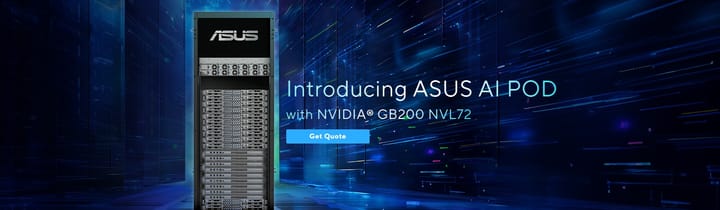 ASUS to increase production of its AI POD with NVIDIA GB200 NVL72 to meet March 2025 shipment schedule