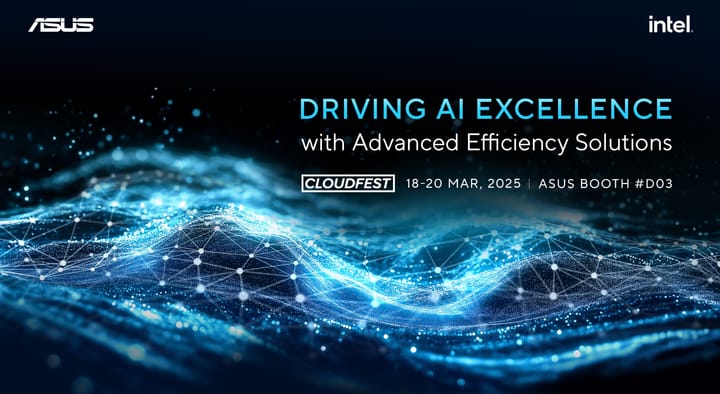 ASUS announces participation at CloudFest 2025 with new Intel Xeon 6 and Gaudi 3-based solutions