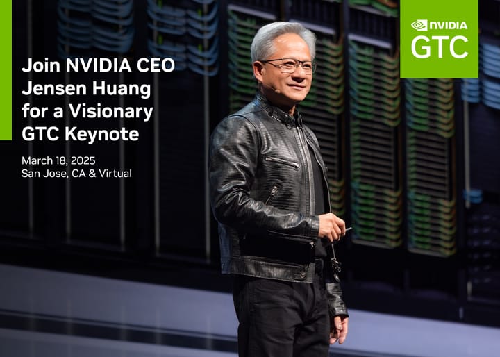 NVIDIA GTC 2025 announced from March 17-21; Physical and agentic AI, quantum to take the stage